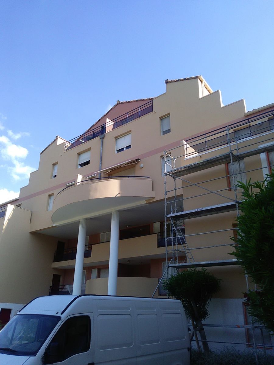 ITE sur immeuble collectif en Vaucluse